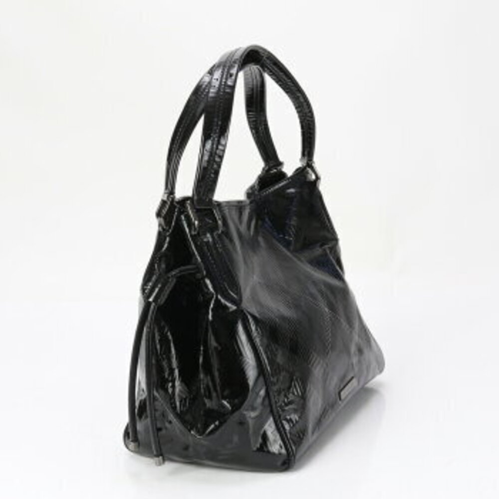 Burberry leather bag handbag tote shoulder - Picture 4 of 14